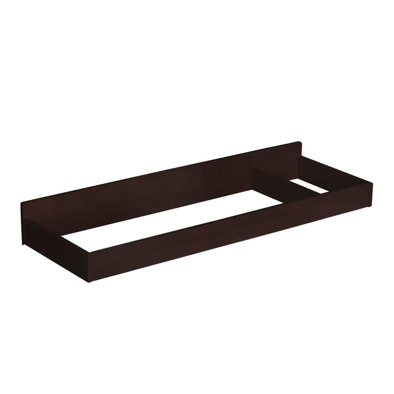 espresso changing table topper