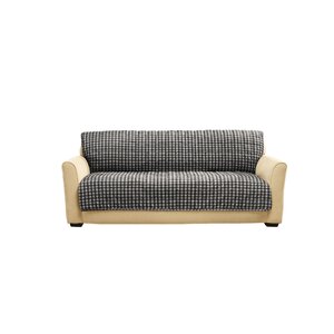 Box Cushion Armless Sofa Slipcover