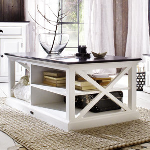 Halifax Contrast Coffee Table by NovaSolo
