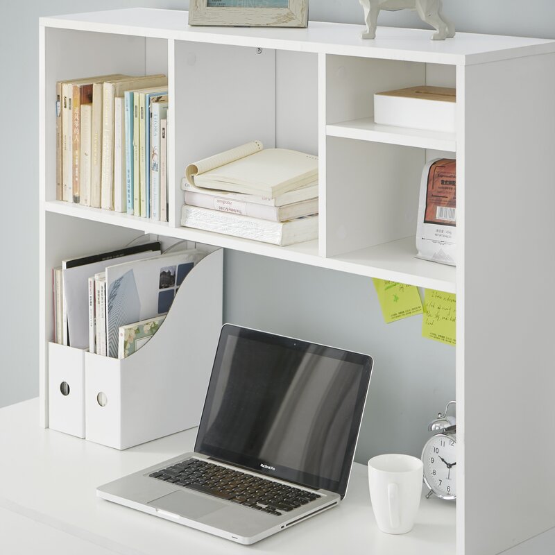 Symple Stuff Cube 29 H X 37 W Desk Bookshelf Reviews Wayfair