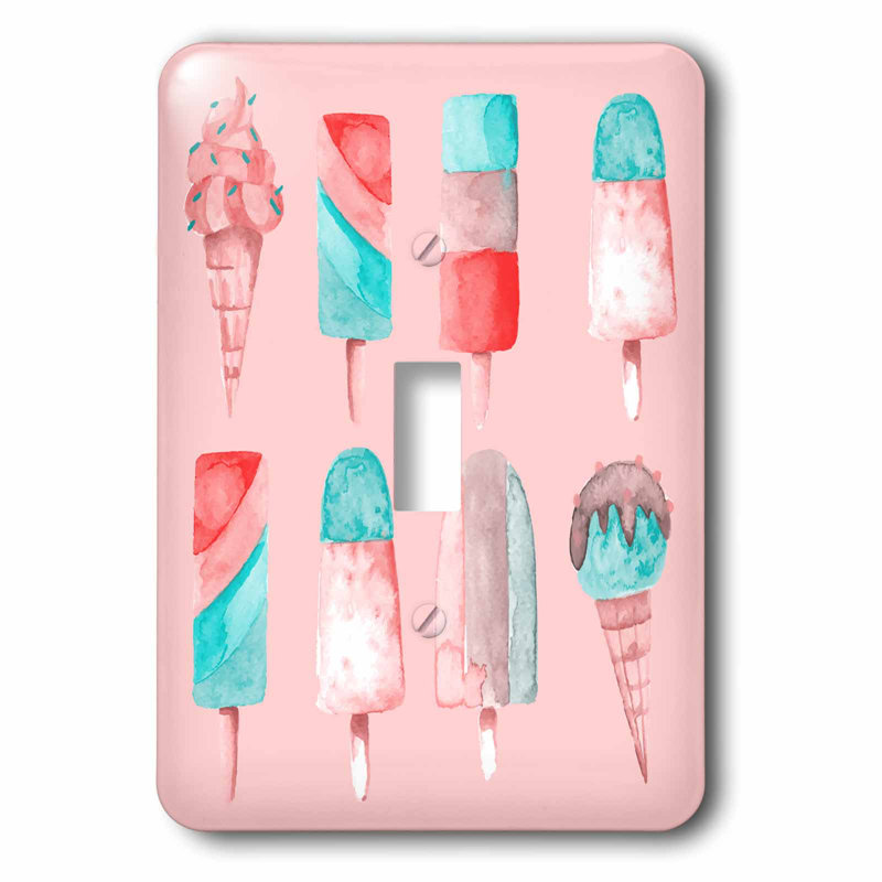 3drose Ice Cream Popsicle 1 Gang Toggle Light Switch Wall Plate Wayfair