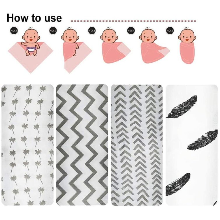 blank muslin blankets