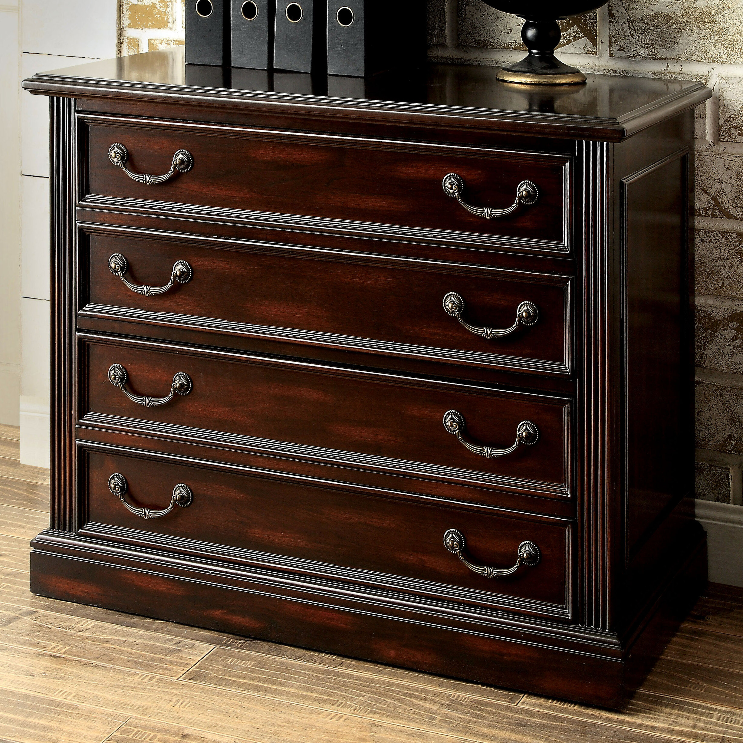 Darby Home Co Gertrude 4 Drawer Lateral Filing Cabinet Wayfair