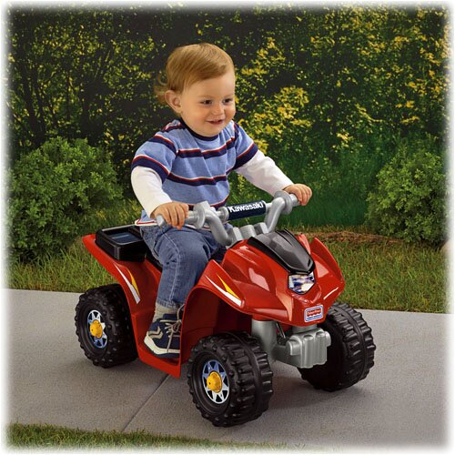 power wheels four wheeler battery