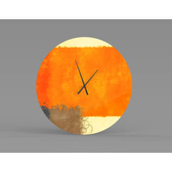 East Urban Home Tarin Wall Clock Wayfair