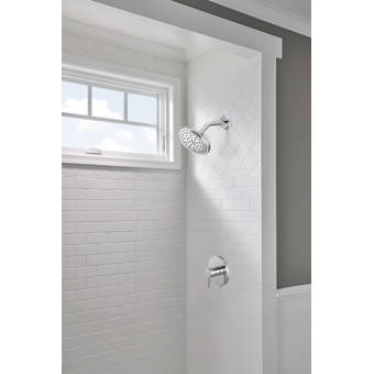 Milan Rainfall Volume Control Complete Shower System With Rough In Valve Reviews Birch Lane
