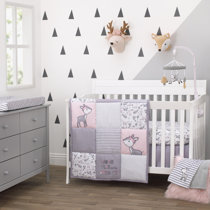 deer head crib bedding