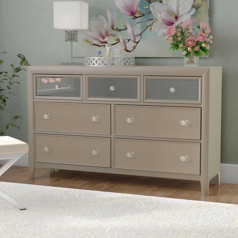 Willa Arlo Interiors Gottfried 7 Drawer Standard Dresser Reviews