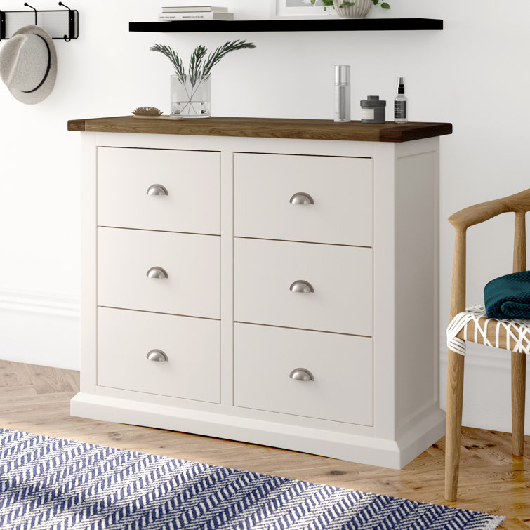 Off white 6 drawer dresser Clearance