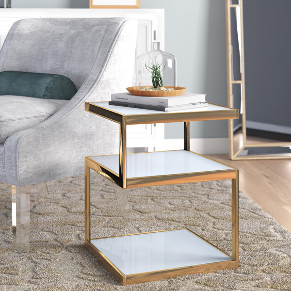 champagne accent table wayfair