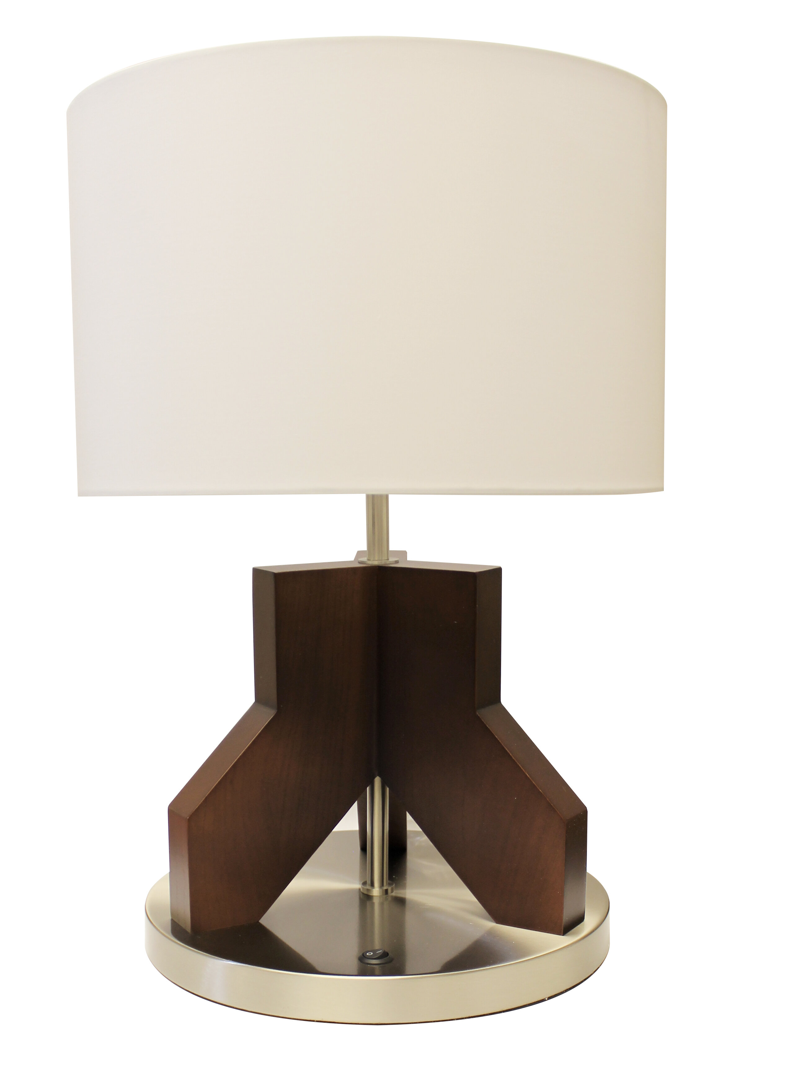 silver tripod table lamp