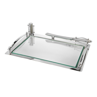 Ricci Argentieri Glass Jewish Bread Board Ricci Argentieri