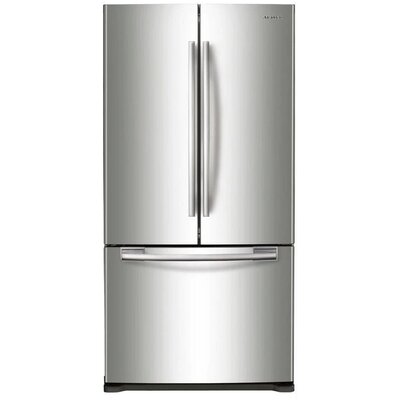 Samsung 18 cu. ft. French Door Refrigerator Finish/Color: Stainless Steel