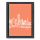 Miami Orange Wall Art You Ll Love In 2020