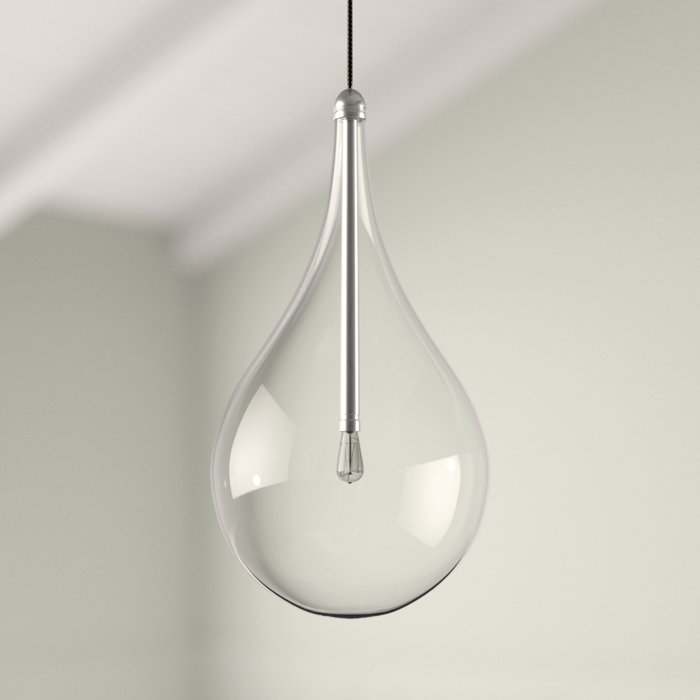 Miron 1 Light Teardrop Pendant Miron 1 Light Teardrop Pendant