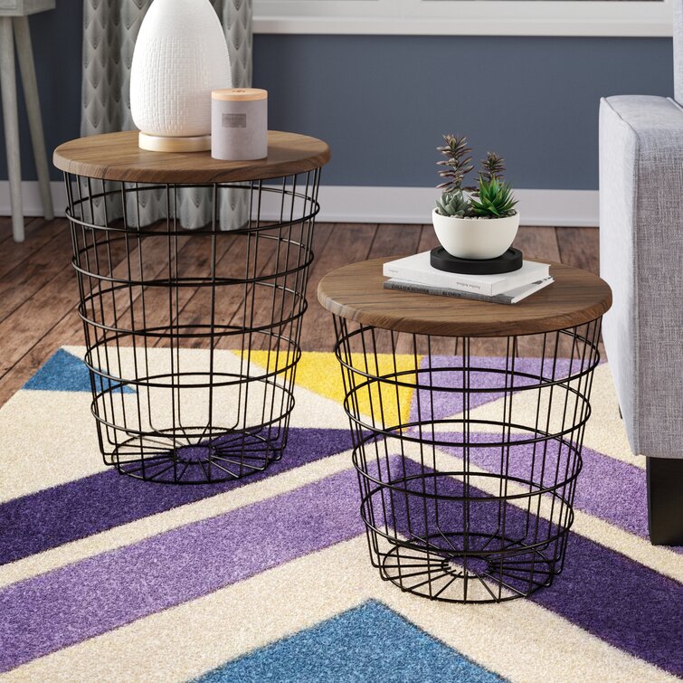 wayfair nesting end tables