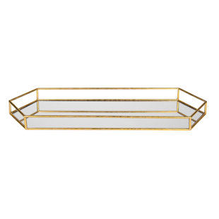 Gold Metal Decorative Trays You Ll Love In 2021 Wayfair