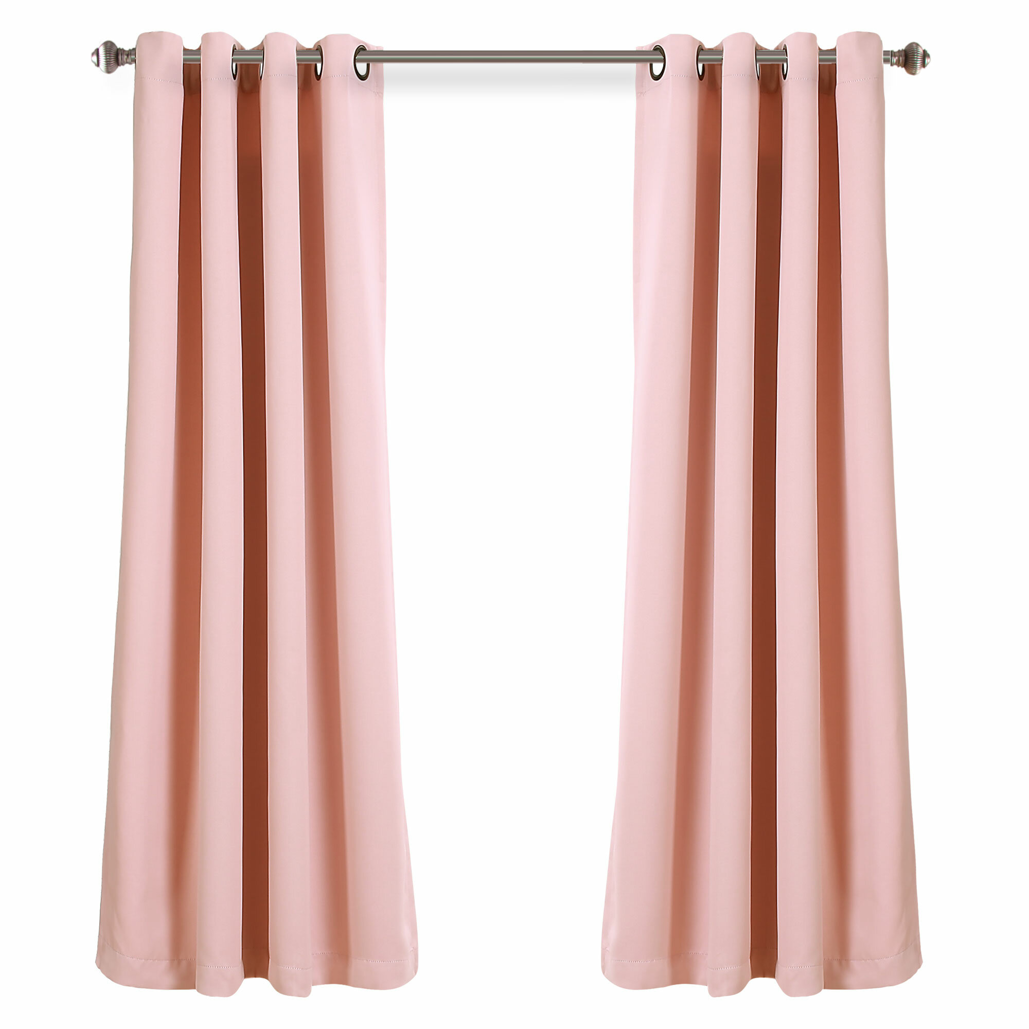 Pink & Purple Curtains & Drapes You'll Love in 2020 | Wayfair