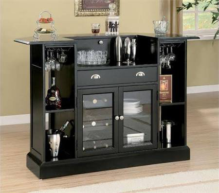 Darby Home Co Anselm Bar With Wine Storage Wayfair Anselm Bar With Wine Storage