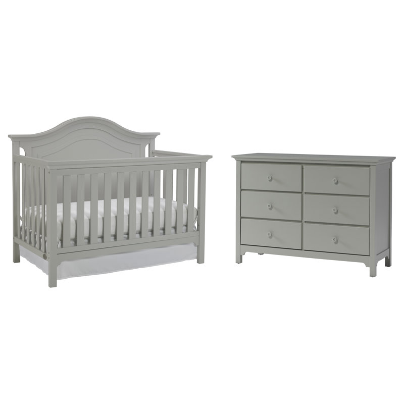 Ti Amo Catania 5 In 1 Convertible Standard 2 Piece Nursery Furniture Set Reviews Wayfair Ca