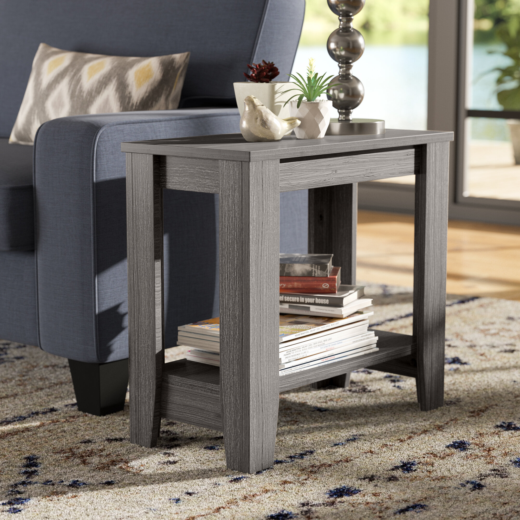 Wrought Studio Partingt End Table Reviews Wayfair