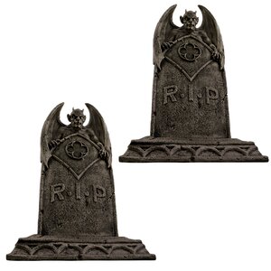 Vampire Demon Tombstone (Set of 2)