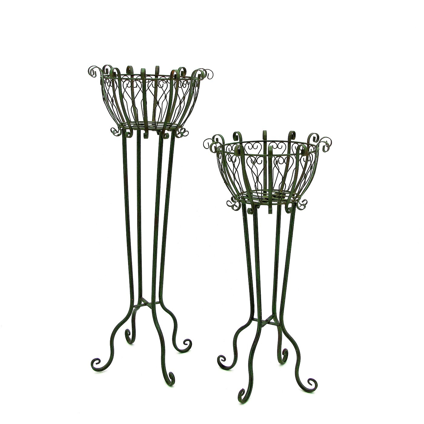 ZaerLtdInternational 2 Piece Plant Stand Set Wayfair