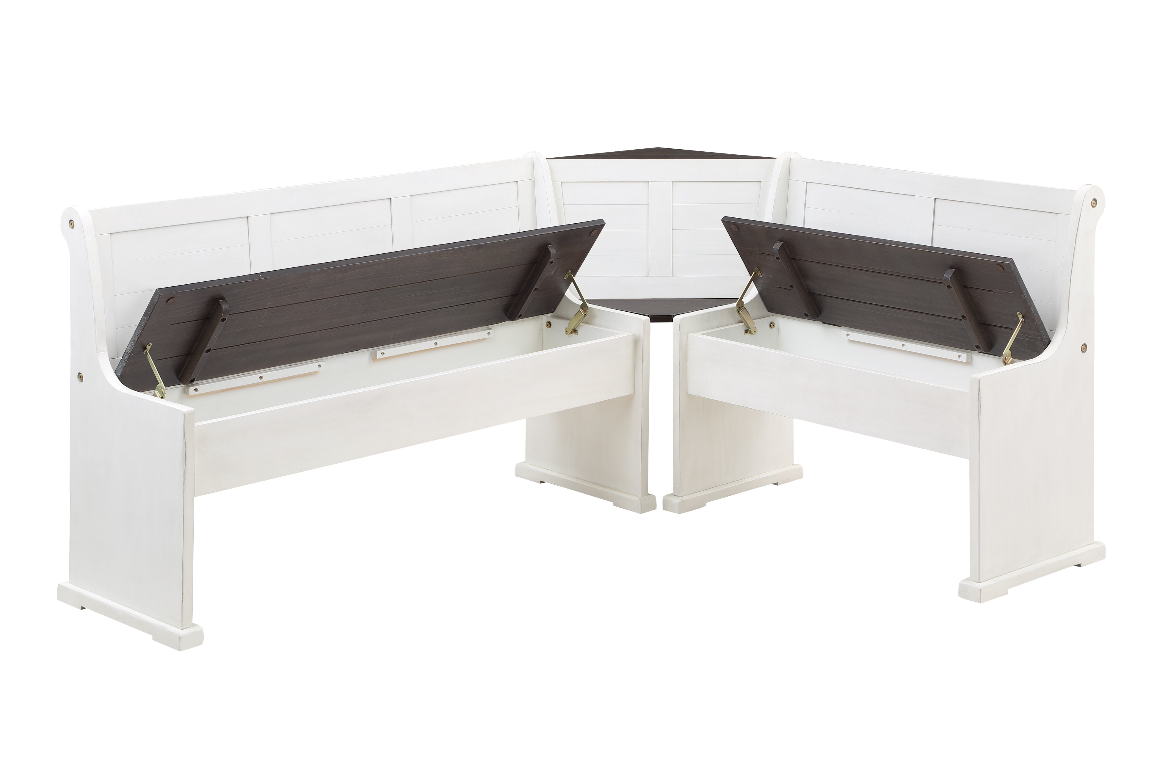 Gracie Oaks Corner Bench Wayfair