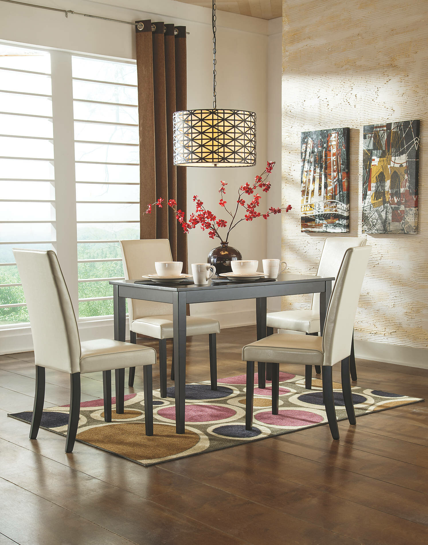 justine counter height dining table