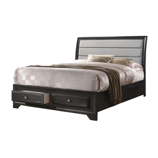 House Of Hampton Jorgensen Queen Upholstered Storage Platform Bed Wayfair