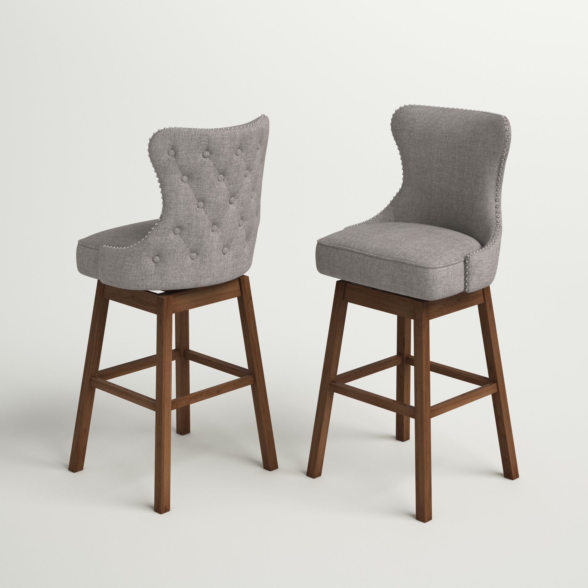 Three Posts™ Wadley Swivel Bar Stool & Reviews Wayfair