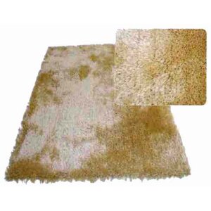 Super Shag Beige Area Rug