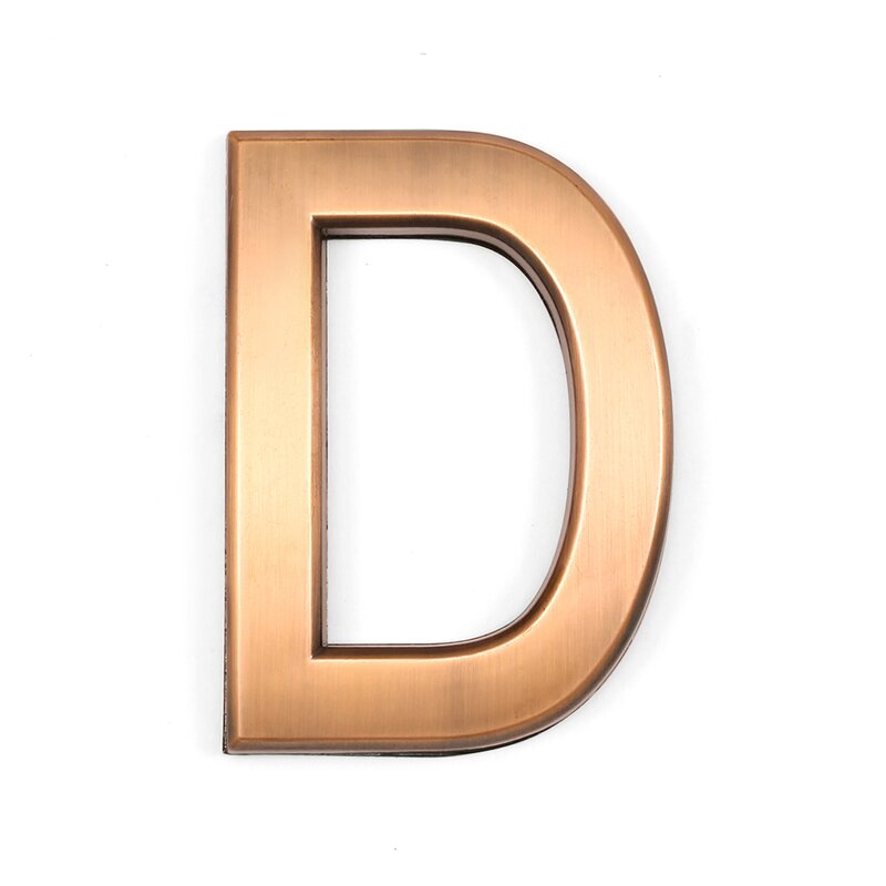 Barton 3D Letter D Lettering | Wayfair