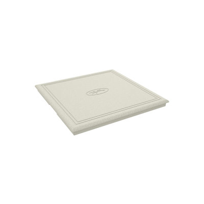 Square Burner Cover Tropitone Frame Color Parchment