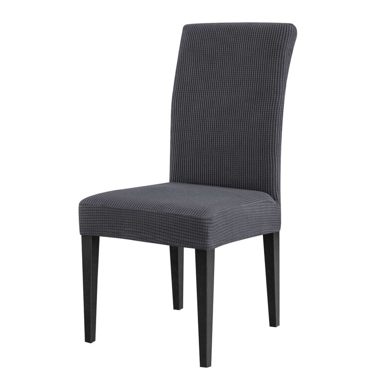 grey high back chair covers