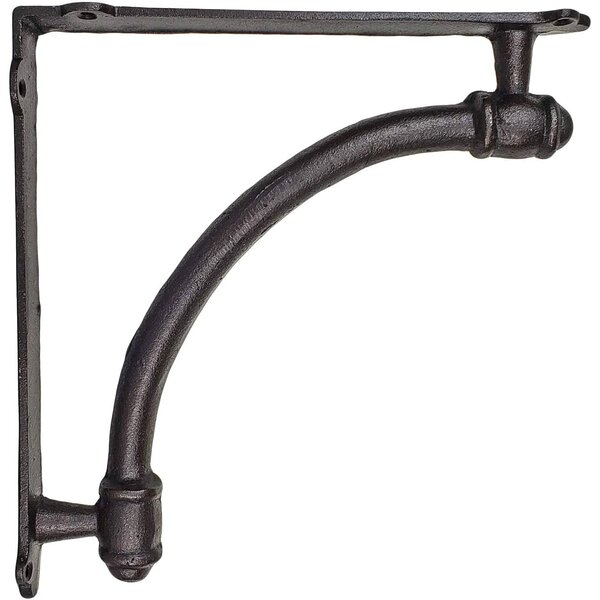 9 inch,B-73 Details about   Wall Mounted Deer Shelf Brackets Solid Cast Iron Bronze Look Finish 