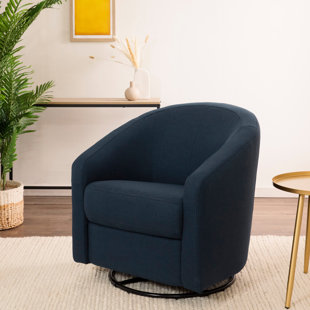 navy blue glider chair