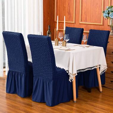 dining chair slipcover august grove fabric