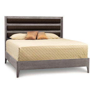 Surround Upholstered Panel Bed by Cope..