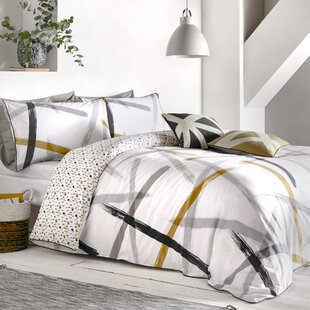 Grey And Yellow Duvet Wayfair Co Uk