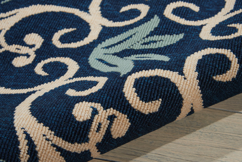 Groveland Navy Indoor/Outdoor Area Rug & Reviews | Birch Lane Groveland Navy Indoor/Outdoor Area Rug & Reviews | Birch Lane