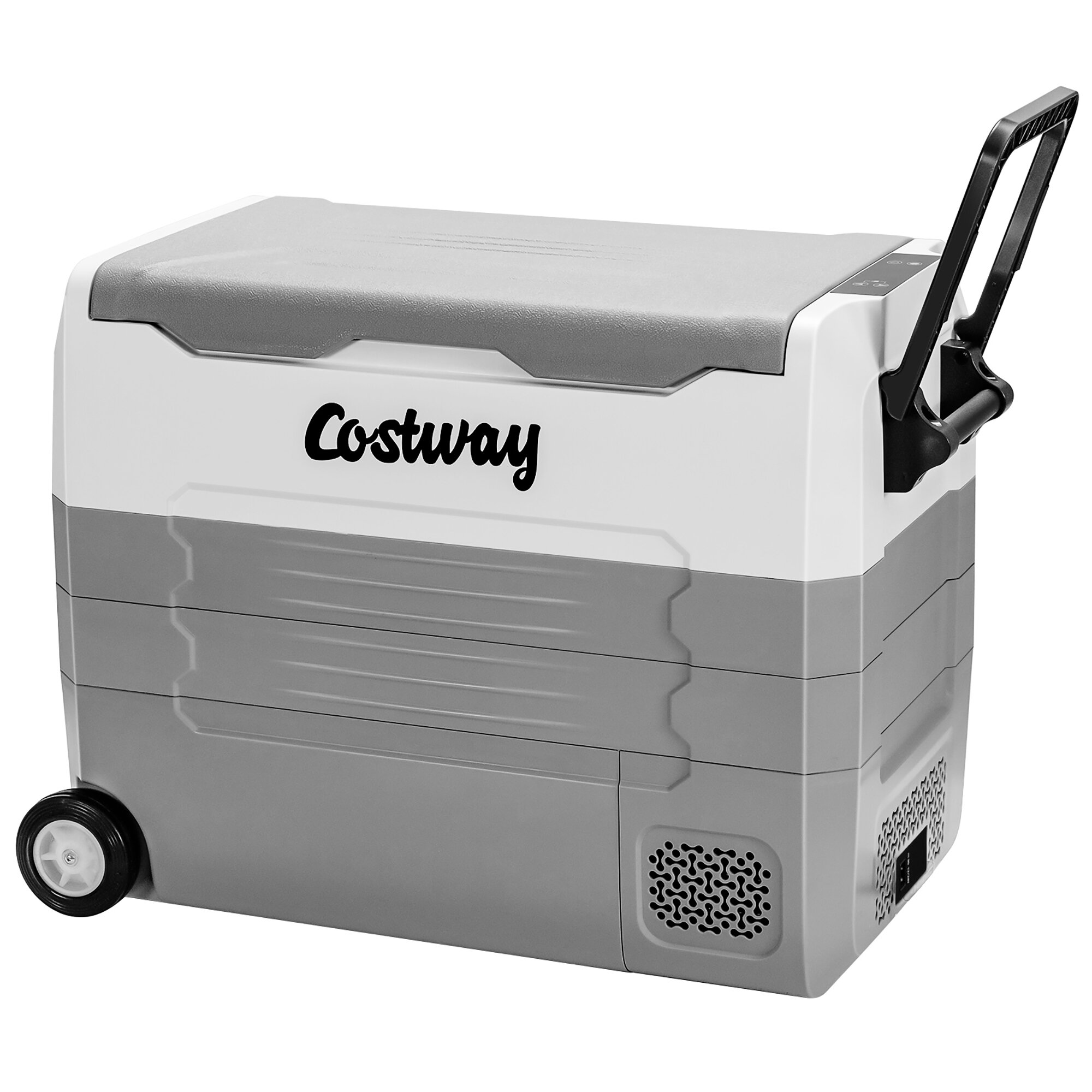 Costway 58 Qt. Portable Dual Zone Cooler | Wayfair