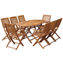 Wooden Garden Dining Sets You Ll Love Wayfair Co Uk