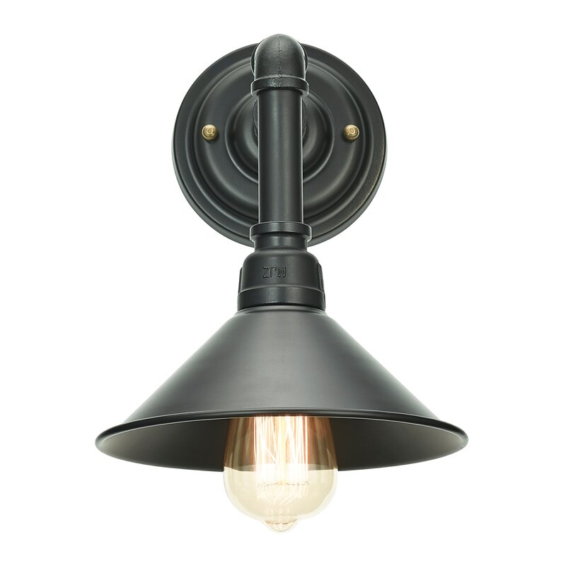 Dulce Pipe 1-Light Armed Sconce