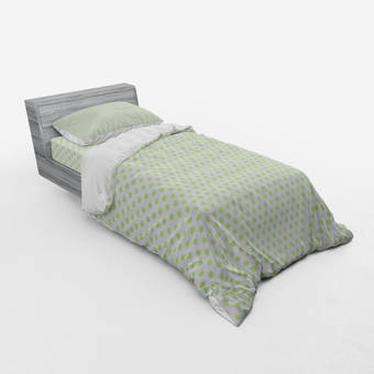 East Urban Home Ambesonne Green Bedding Set Vintage Old Fashioned