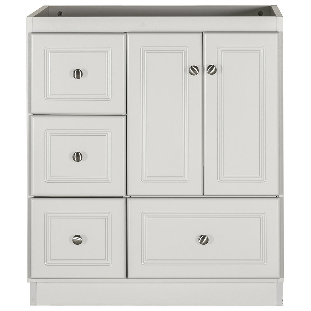 Highland Dunes Cheever Ultra Left Side Drawer 30 Single Bathroom Vanity Base Only Wayfair