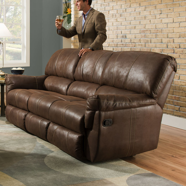 Loon Peak® Leeann 90'' Pillow Top Arm Reclining Sofa & Reviews