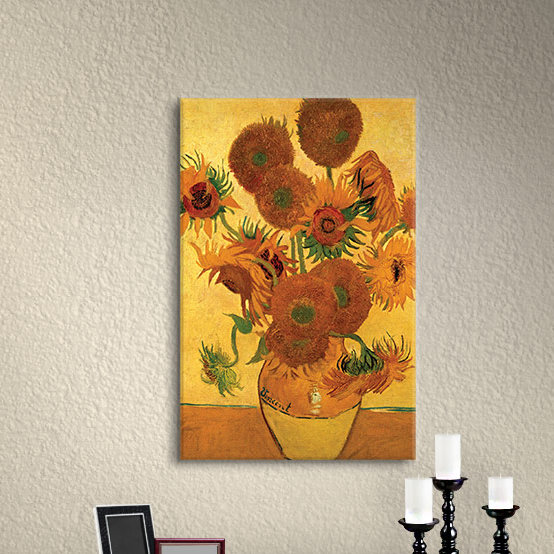 fifteen sunflowers van gogh