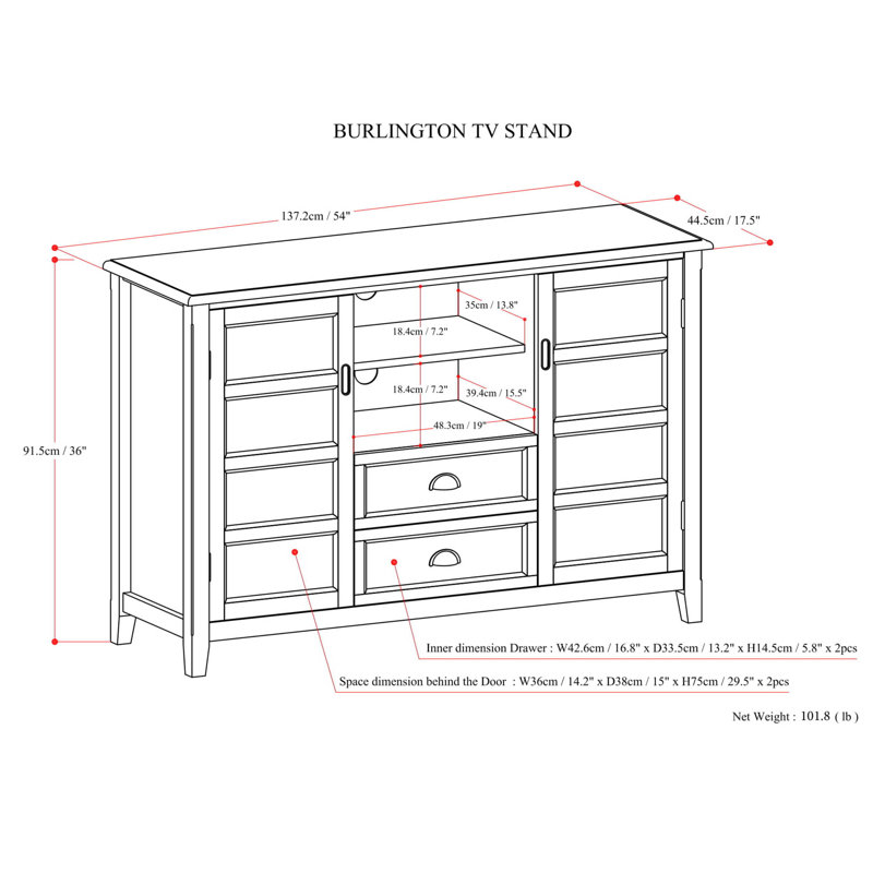 Alcott Hill Mclaren Solid Wood Tv Stand For Tvs Up To 60 Reviews Wayfair