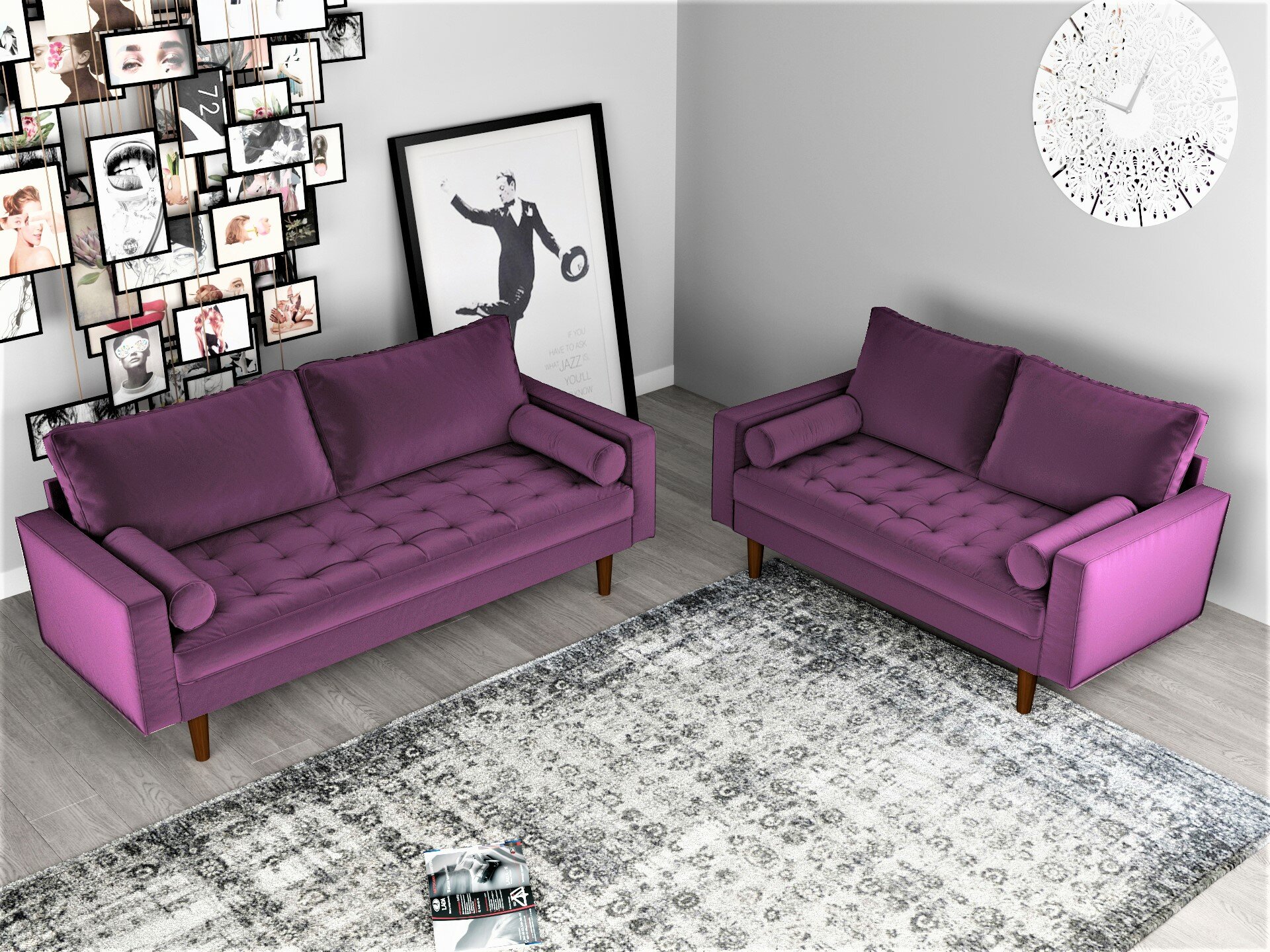 Purple Living Room Sets Youll Love In 2021 Wayfair